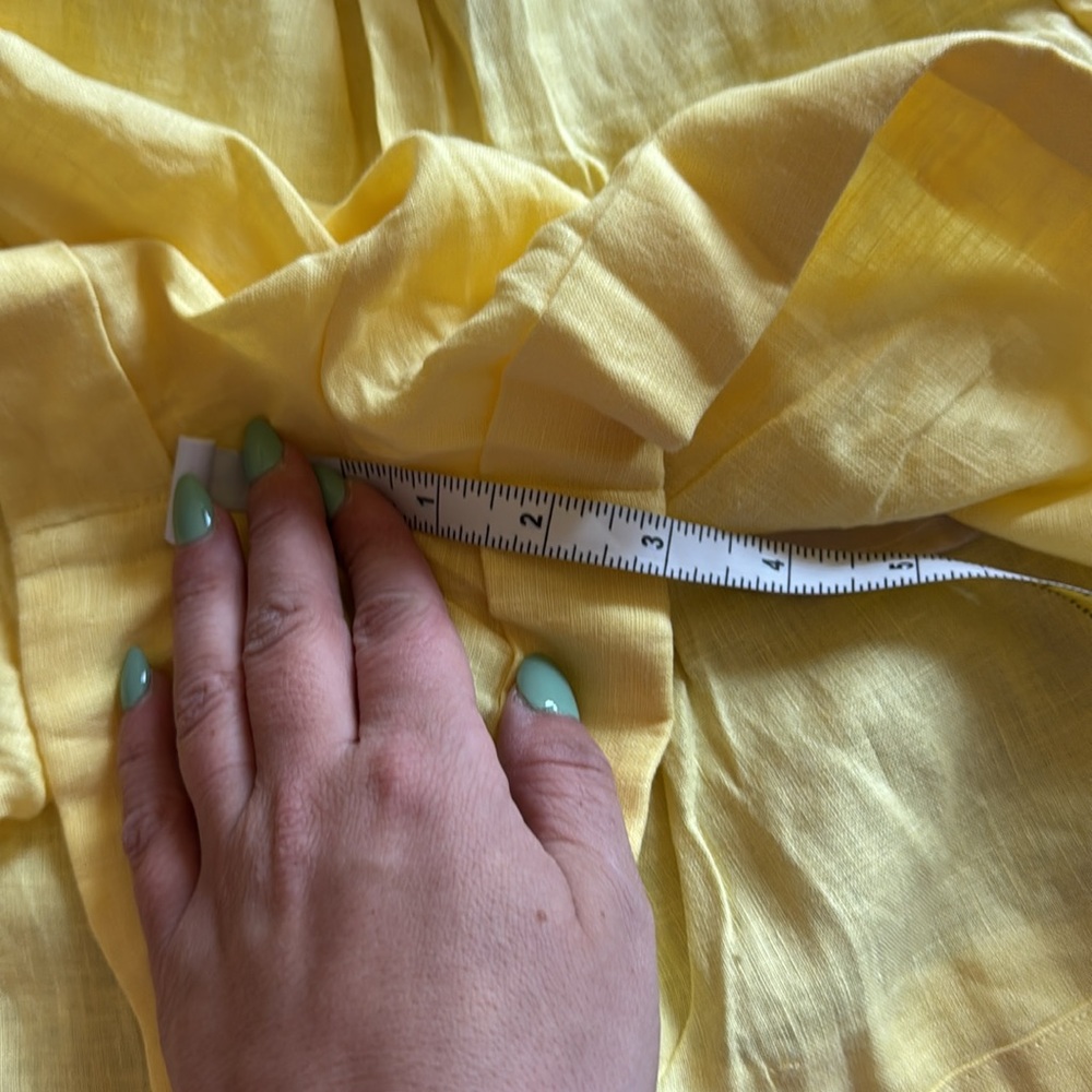 Rove SUMMER Shorts lemon linen size large - Picture 11 of 11